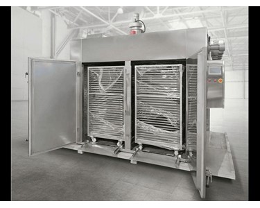 Commercial Dehydrators - Industrial Food Dehydrator | Four Trolley | 120-Tray 