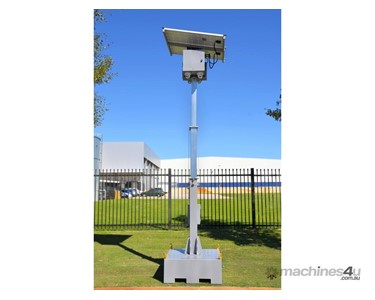 Solar CCTV Surveillance Camera 