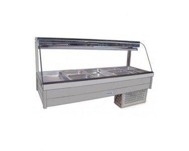 AGC Catering Equipment - Curved Glass Food Display Cabinets | CRX25RD
