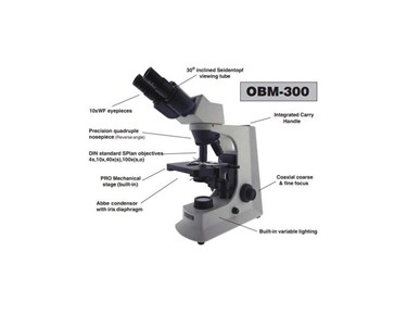 Optek - Binoc Lab Microscope BM300 | Veterinary Microscope