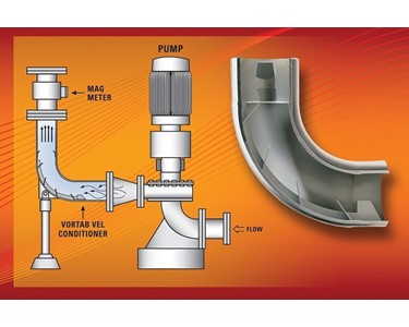 Vortab - Elbow Flow Conditioner Removes Swirl | Vortab