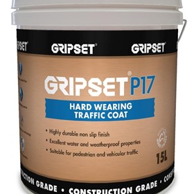GRIPSET P17 HARD WEARING TRAFFIC COAT 15 LITRE PAIL