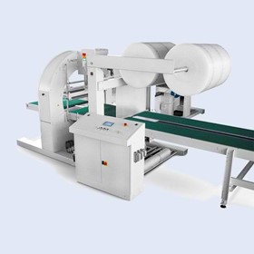 Horizontal Stretch Wrapping Machine | TCST Total Close Fully Automatic