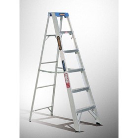Aluminium Single Sided Step Ladder 120 kg 3ft 0.9m