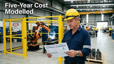 Robotic Welder Costs in Australia (2026): Purchase Price, Running Costs and 5-Year TCO Breakdown