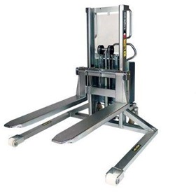 MAVERick Walkie Stackers | Electric stacker, Inox, with straddle legs