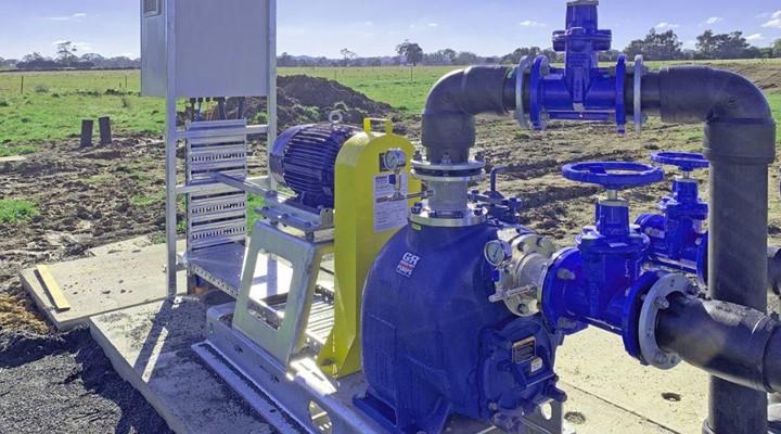 Coliban Kyneton Water Reclamation Plant use robust Gorman-Rupp Pumps 