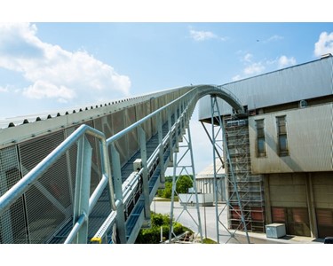 BEUMER Pipe Conveyor for Alternative Fuels in Schwenk Zement, Germany