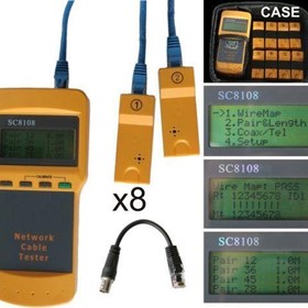 LCD Network Cable Tester | CT8108