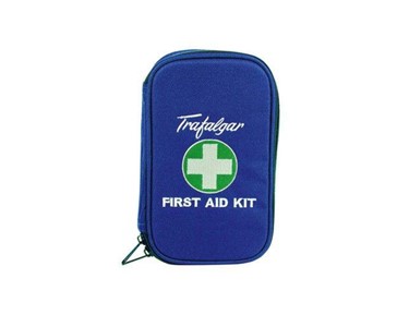 Trafalgar - Vehicle Low Risk First Aid Kit Soft Case Blue	