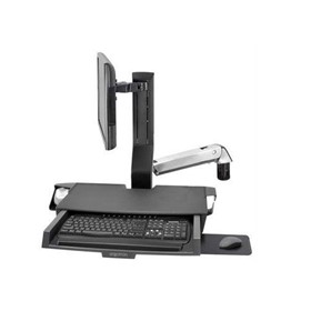 Monitor Mount | SV Combo Arm with Worksurface & Pan 