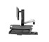 Ergotron - Monitor Mount | SV Combo Arm with Worksurface & Pan 