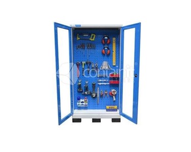 1010 Series Storeman Workstation Cabinets with Sloping Tool Board