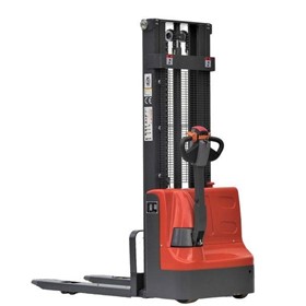 Full Electric Walkie Stacker 1000 kg Capacity 3000 mm Lifting Height