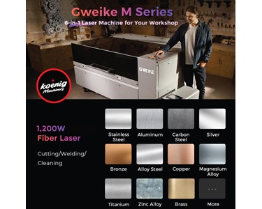 GWEIKE - M2 Ultra - 4 in 1 CNC Fiber Laser Cutting & Welding Machine