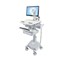 Ergotron - Medical Cart | StyleView® Cart with LCD Pivot, LiFe Powered, 1 Drawer 