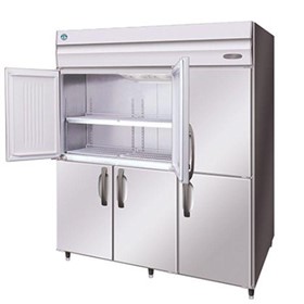 Split Doors Pilar Less Upright Freezer | HFE-187B-AHD-ML
