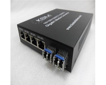 KSM | Fibre Ethernet Switch | 1 Port Single Mode & 1 Port Multimode
