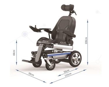 KANGNI - Foldable Power Wheelchair | KMINI Lightweight