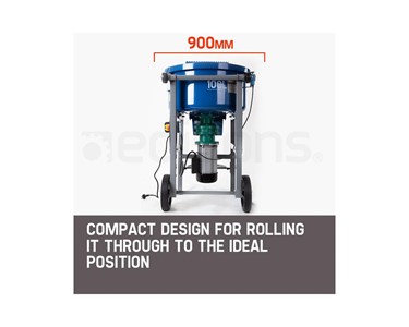 Baumr-AG - 100L Electric Cement Pan Mixer 