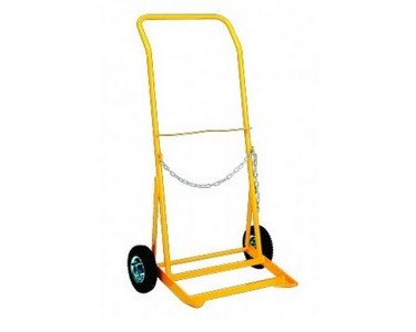 Trolley with Rubber Wheel - 'G' Size Gas Cylinder trolley