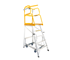 Stockmaster - Navigator Mobile Platform Ladder (Rolling Ladders)