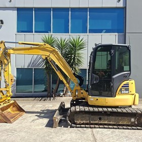 Used Mini Excavator | 2018 Komatsu PC55MR-5