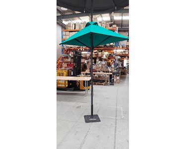 Indoor Outdoor Imports - Commercial Market Umbrella - CAF4R-2.4mx1.6m Rectangle Straight edge.
