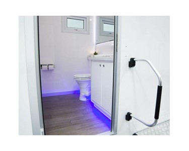 Portable Toilets - Luxury Twin Toilet Trailer