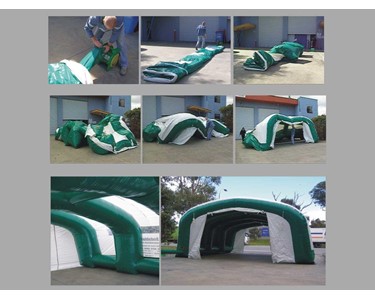 Ezy Shelter Inflatable Mobile Workshops