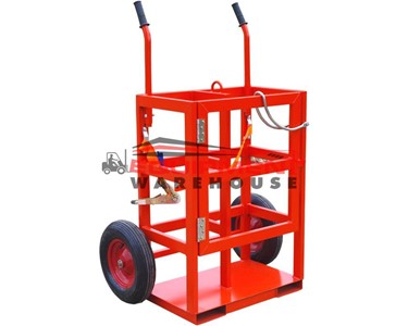 Equipment Warehouse - Gas Cylinder / Welding Gas Bottle Trolley / Oxy Acetylene Trolley
