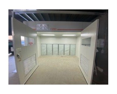 MN Spraybooths - Open Face Spray Booth Series 4