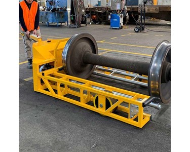 Electrodrive - Drum Lifter and Powered Wheelset Mover for Train Bogies