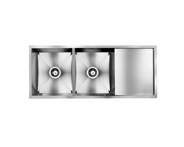 Cefito - Kitchen Sink 1145 W x 450 D Stainless Steel with Drainer