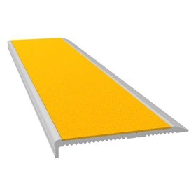 Aluminium Stair Nosing - M Series Clear Anodised Yellow