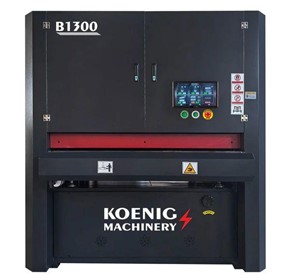 Heavy-Duty Wide Belt Deburring Machine for Metal | B1300