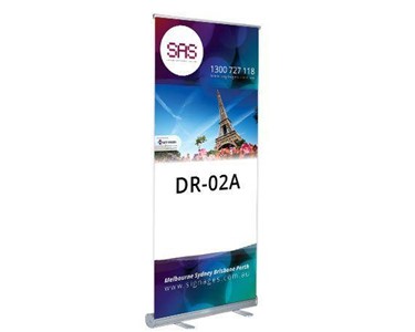 Display Banner System | DR-02A Single Side Economy Rollerbanner