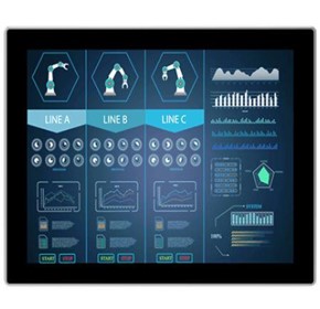 19" Multi-Touch Panel Mount High Brightness Display | R19L300-PPA1HB