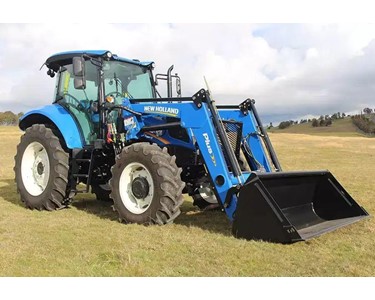 Farm Tractor T5.100S w/FEL & 4in1  
