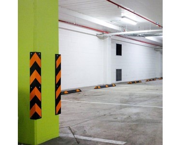 Rubber Corner Guards - Black/Yellow