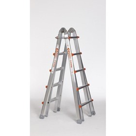 Aluminium Telescopic Access Ladder 1.57m - 5.30m | Waku
