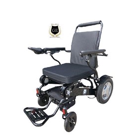 Bariatric Lightweight Folding Electric Wheelchair 180kg Capacity