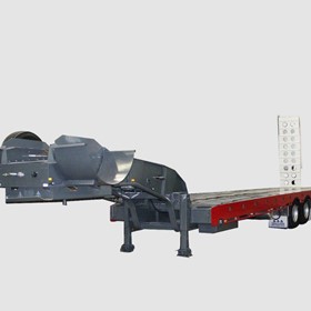 Quad Axle Low Loader Deck Widener