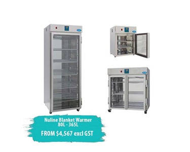 Nuline - Blanket Warmer 80L, 25L and 365L from $4,899