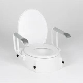 Peak Raised Toilet Seat With Swing Back Arms
