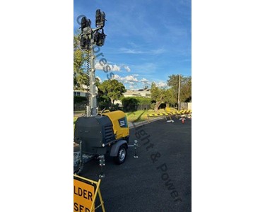 Atlas Copco - LED Lighting Tower | HiLight B6+ and H6+