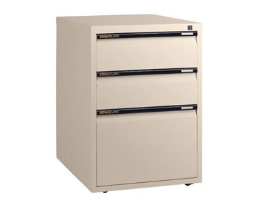 Statewide - Low Height Filing Cabinet – One File Drawer + Two Personal Drawers