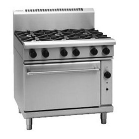 RN8610GC Burner Gas Convection Oven - 900mm