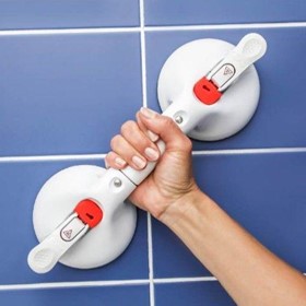 Shower Handle Mobile Grip