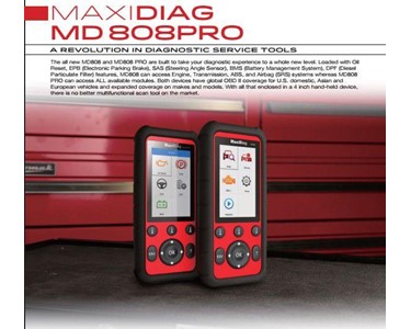 Autel - MaxiDiag MD808Pro diagnostic service tool